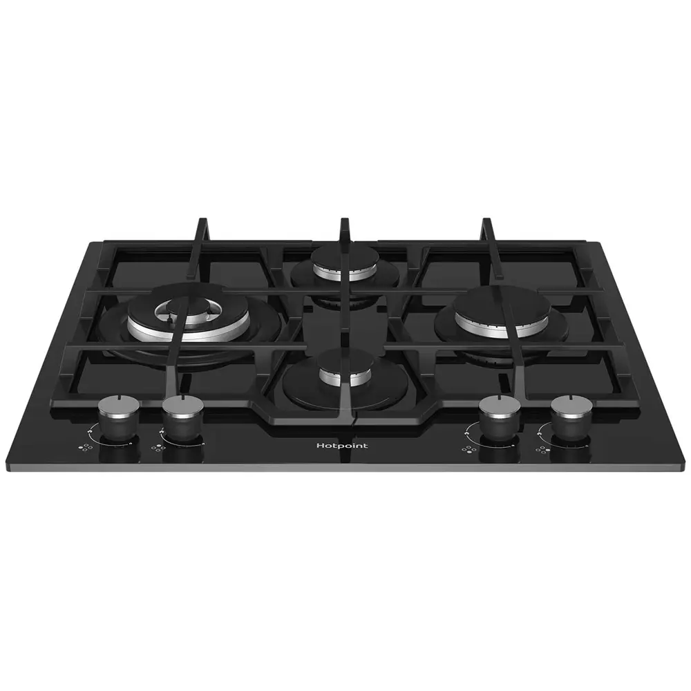 Фото 3 Газовая варочная панель Hotpoint HG 62FD/BK 59 см 4 конфорки цвет черный Фото 3 Газовая варочная панель Hotpoint HG 62FD/BK 59 см 4 конфорки цвет черный