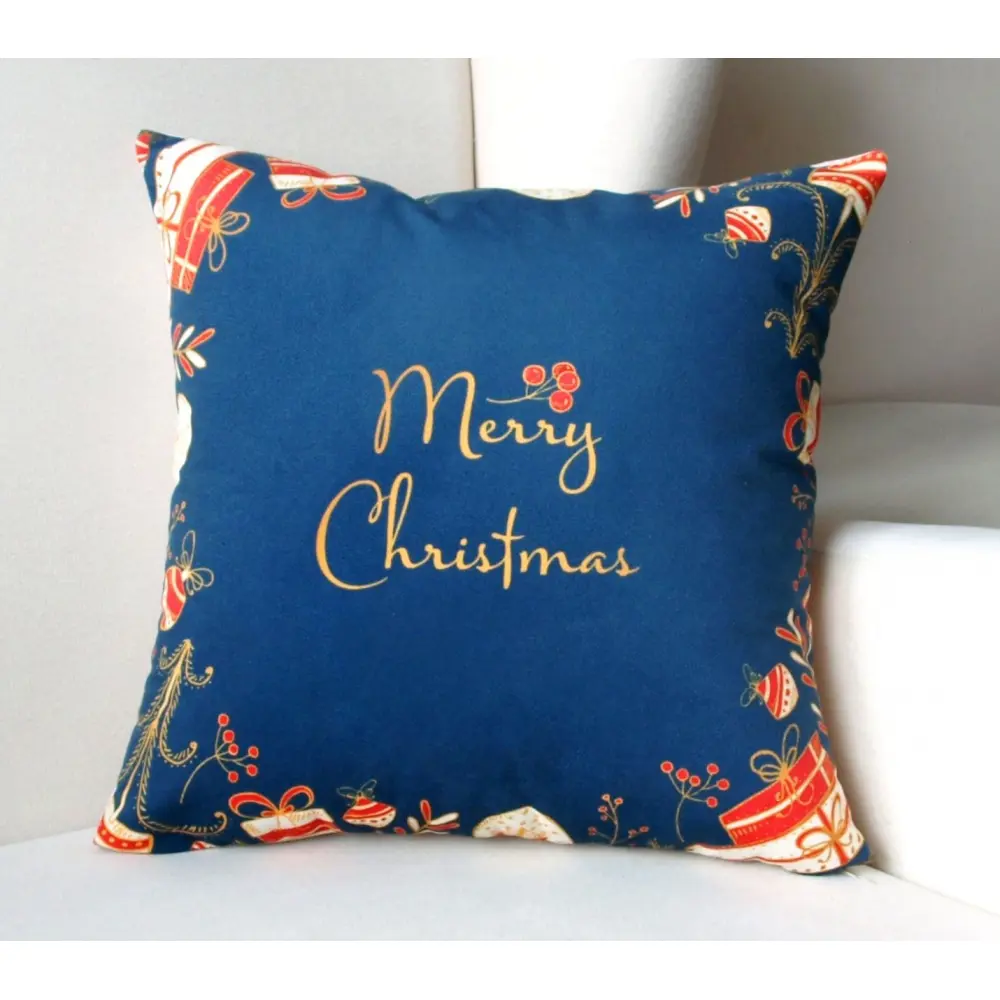 Фото Декоративная подушка Zaberite Рождественский хоровод 00746 40x40 см Фото Декоративная подушка Zaberite Рождественский хоровод 00746 40x40 см