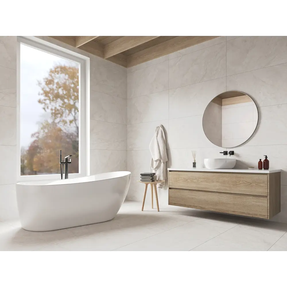 Фото 3 Керамогранит Staro Travertino Ivory Matt Relief 1237295 60x60см цвет бежевый Фото 3 Керамогранит Staro Travertino Ivory Matt Relief 1237295 60x60см цвет бежевый