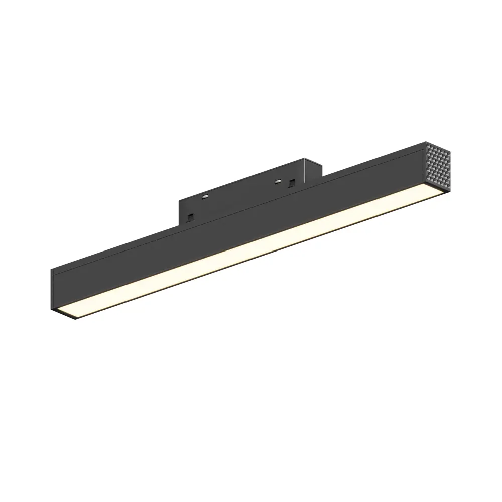 Фото Трековый светильник линейный светодиодный Hesby lighting Hsbl_0150 10 Вт магнитный теплый белый (желтый) свет цвет черный Фото Трековый светильник линейный светодиодный Hesby lighting Hsbl_0150 10 Вт магнитный теплый белый (желтый) свет цвет черный