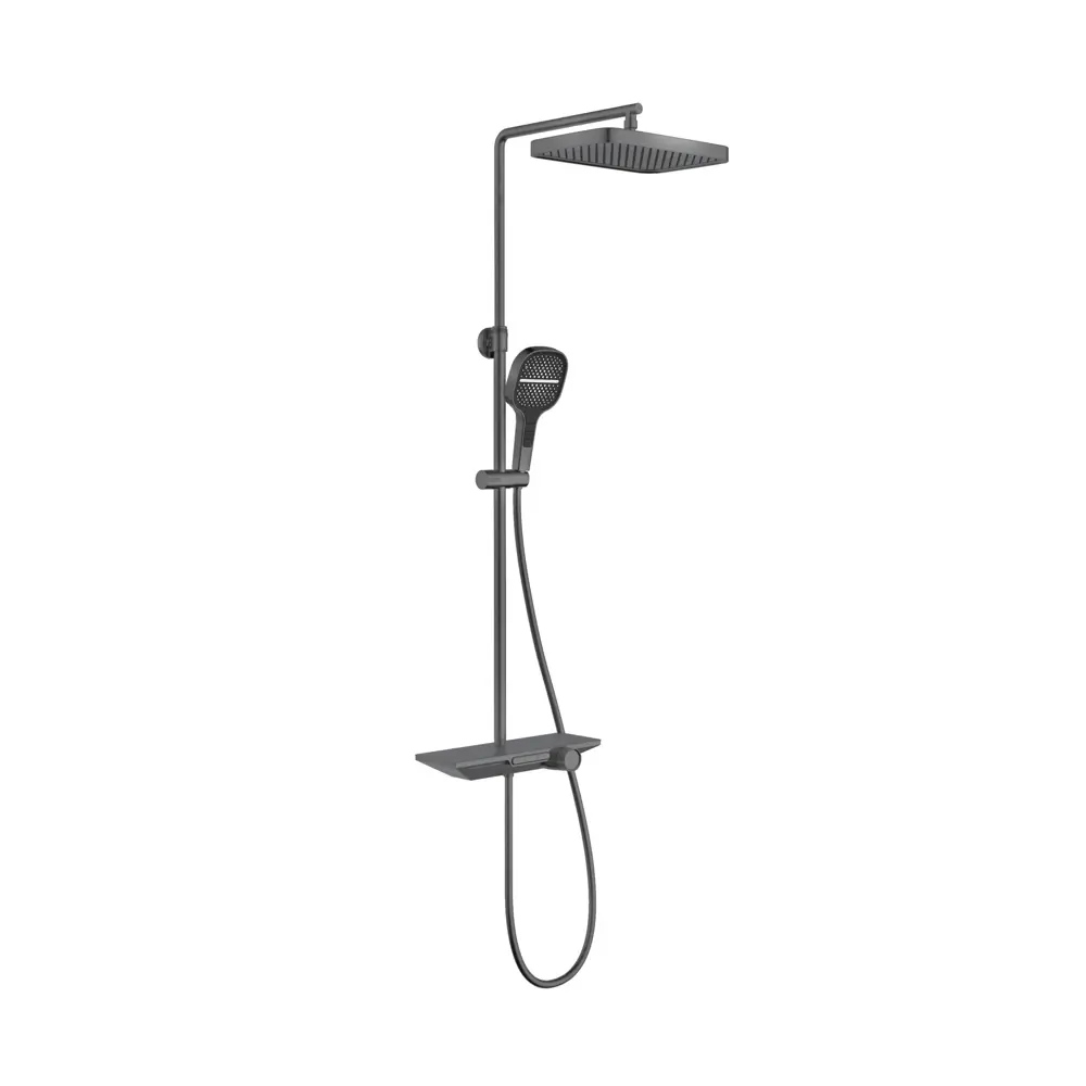 Фото 2 Душевая система Vincea VSFS-411GM цвет вороненая сталь Фото 2 Душевая система Vincea VSFS-411GM цвет вороненая сталь