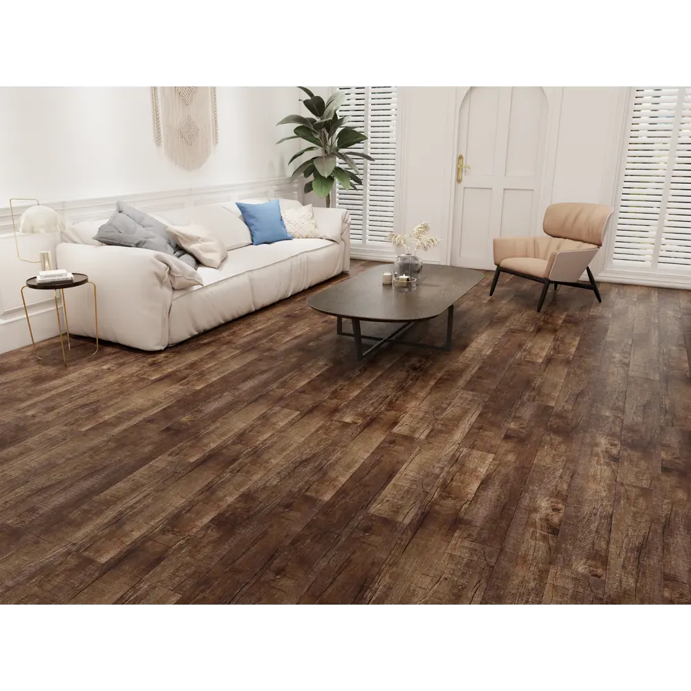 Фото SPC плитка Icon Oak Gianni 43 класс толщина 4 мм 1.84 м², цена за упаковку Фото SPC плитка Icon Oak Gianni 43 класс толщина 4 мм 1.84 м², цена за упаковку