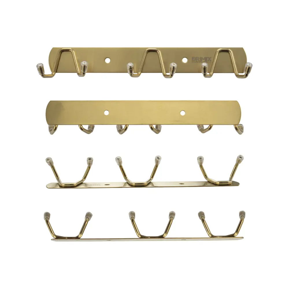 Фото 3 Настенная вешалка держатель на планке BRIMIX 5833