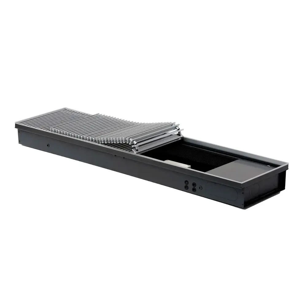 Фото Конвектор внутрипольный Primoclima PCV25080KR24VFCMRR101U 1200x254x83 мм биметалл тёмно-серый Фото Конвектор внутрипольный Primoclima PCV25080KR24VFCMRR101U 1200x254x83 мм биметалл тёмно-серый