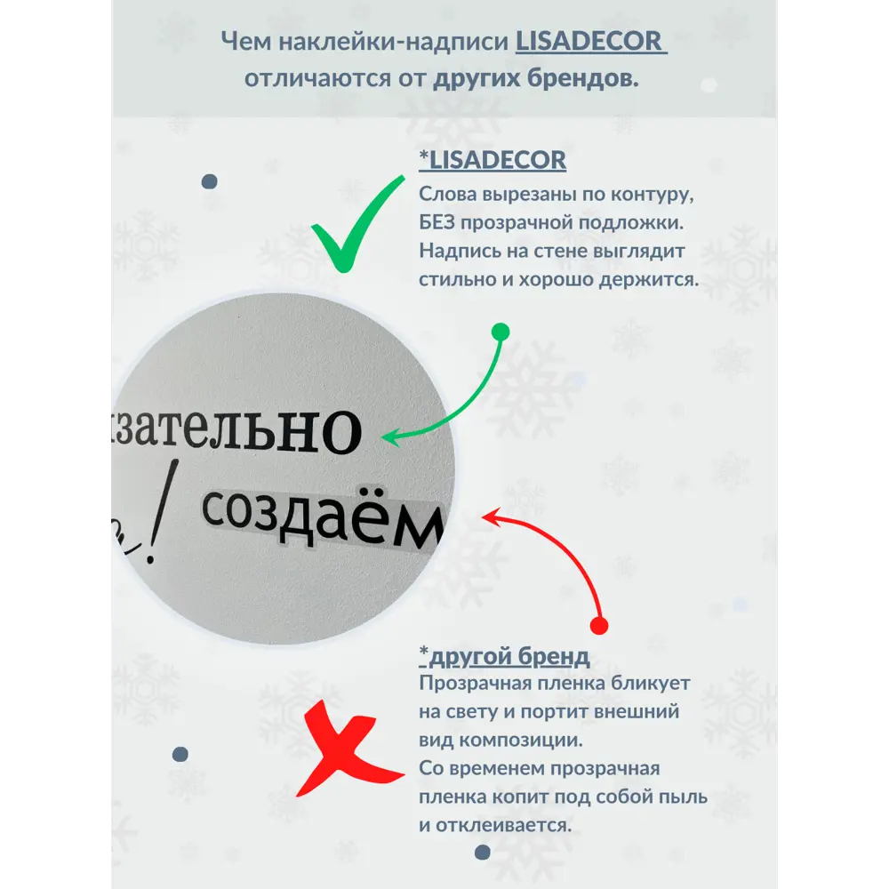 Фото 5 Наклейка Lisadecor Волшебства в новом году красная 0.5 см х 40 см Фото 5 Наклейка Lisadecor Волшебства в новом году красная 0.5 см х 40 см