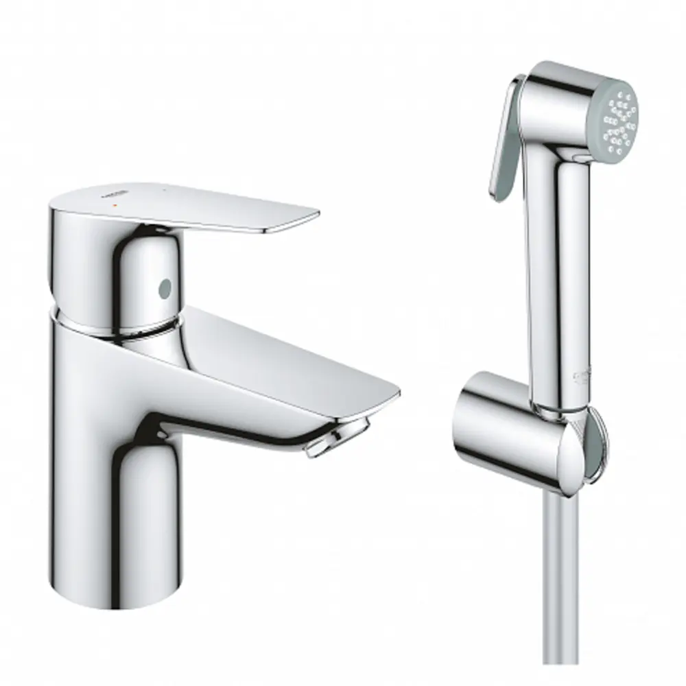 Фото Смеситель для раковины Grohe 23757001 BauEdge, хром Фото Смеситель для раковины Grohe 23757001 BauEdge, хром