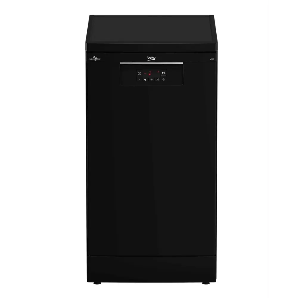 Фото Отдельностоящая посудомоечная машина Beko 7639708335 44.8 см 5 программ цвет черный Фото Отдельностоящая посудомоечная машина Beko 7639708335 44.8 см 5 программ цвет черный