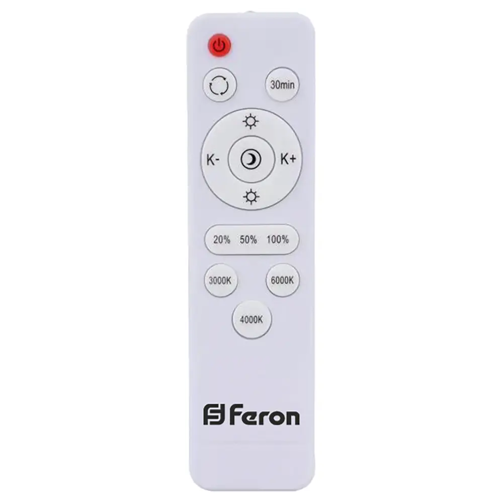 Фото 6 Люстра потолочная светодиодная Feron Elegance FE_41672 с пультом управления 25 м² регулируемый белый свет цвет белый Фото 6 Люстра потолочная светодиодная Feron Elegance FE_41672 с пультом управления 25 м² регулируемый белый свет цвет белый