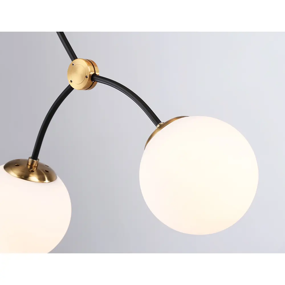 Фото 8 Люстра на штанге светодиодная Ambrella light Tr2575 10 м² нейтральный белый свет цвет черный Фото 8 Люстра на штанге светодиодная Ambrella light Tr2575 10 м² нейтральный белый свет цвет черный