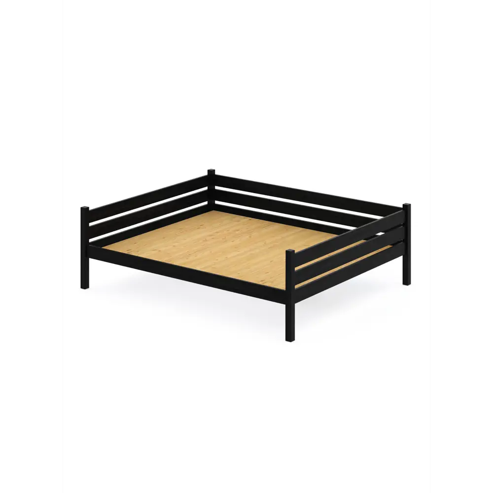 Фото Кровать Solarius Tahta140-190onix-full 150 x 63 x 200 см сосна цвет черный Фото Кровать Solarius Tahta140-190onix-full 150 x 63 x 200 см сосна цвет черный