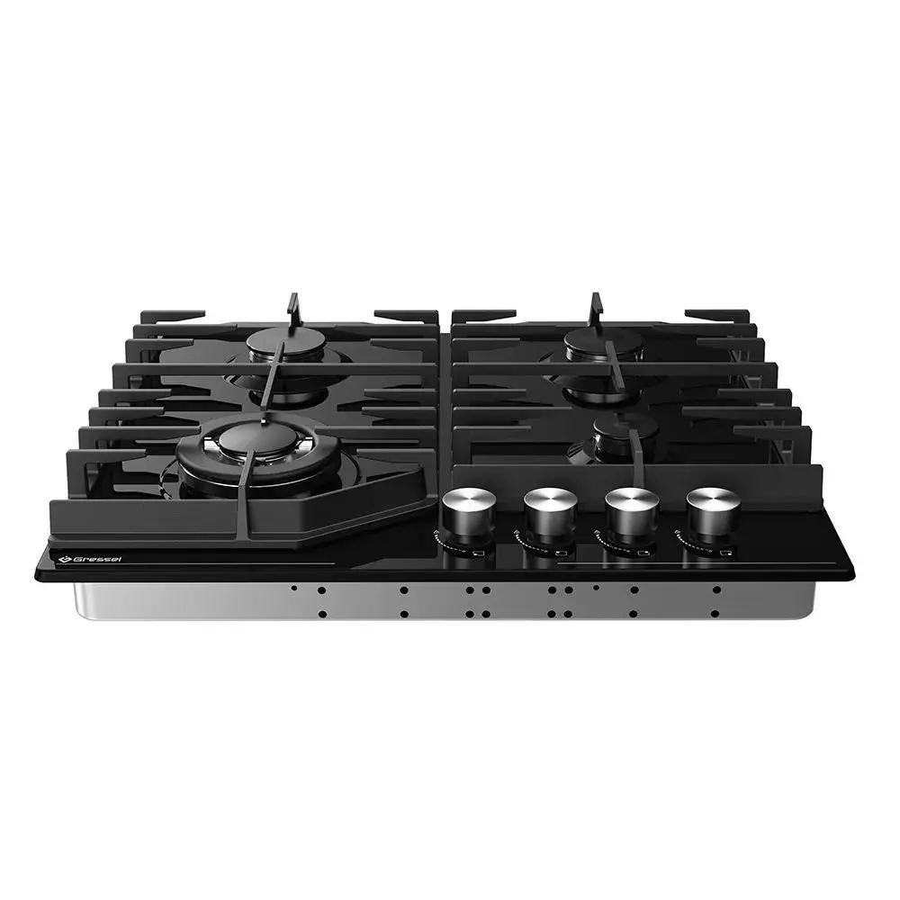 Фото 9 Газовая варочная панель Gressel U60V41B011 59 см 4 конфорки цвет черный Фото 9 Газовая варочная панель Gressel U60V41B011 59 см 4 конфорки цвет черный