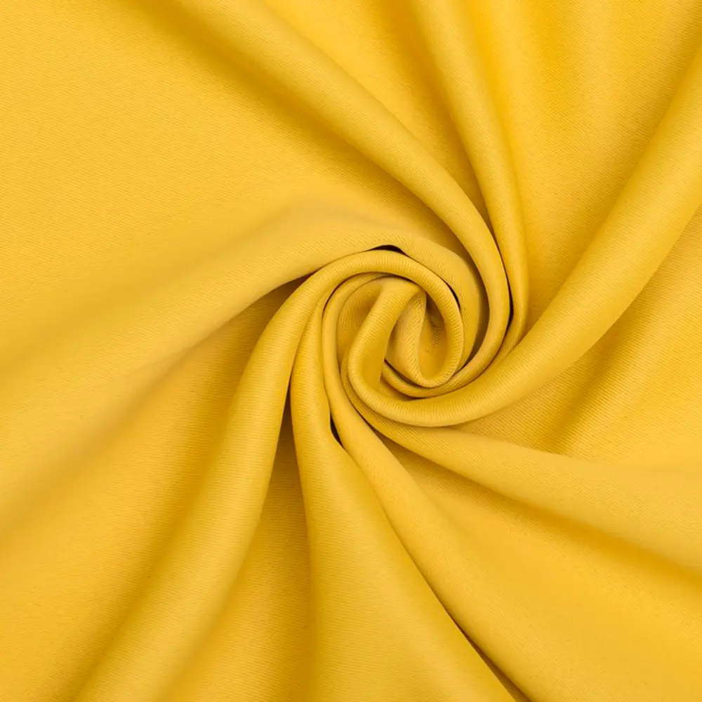 Фото Штора Этель 3277226 на шторной ленте, 250x135 см, цвет желтый