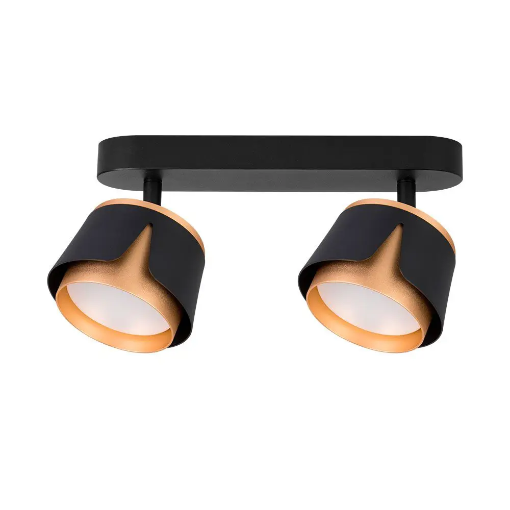 Фото Спот поворотный Arte Lamp A8028pl-2bk 2 лампы GX53 2 м² цвет черный Фото Спот поворотный Arte Lamp A8028pl-2bk 2 лампы GX53 2 м² цвет черный