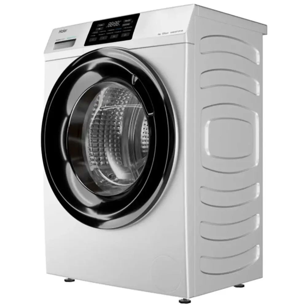 Фото 4 Стиральная машина Haier Hw60-bp12919b 59.5x85x38 см 6 кг цвет черный, белый Фото 4 Стиральная машина Haier Hw60-bp12919b 59.5x85x38 см 6 кг цвет черный, белый