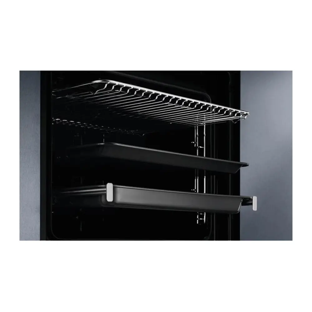 Фото 5 Встраиваемый духовой шкаф Electrolux Oef5C50X 59.40x59x56 см цвет черный Фото 5 Встраиваемый духовой шкаф Electrolux Oef5C50X 59.40x59x56 см цвет черный