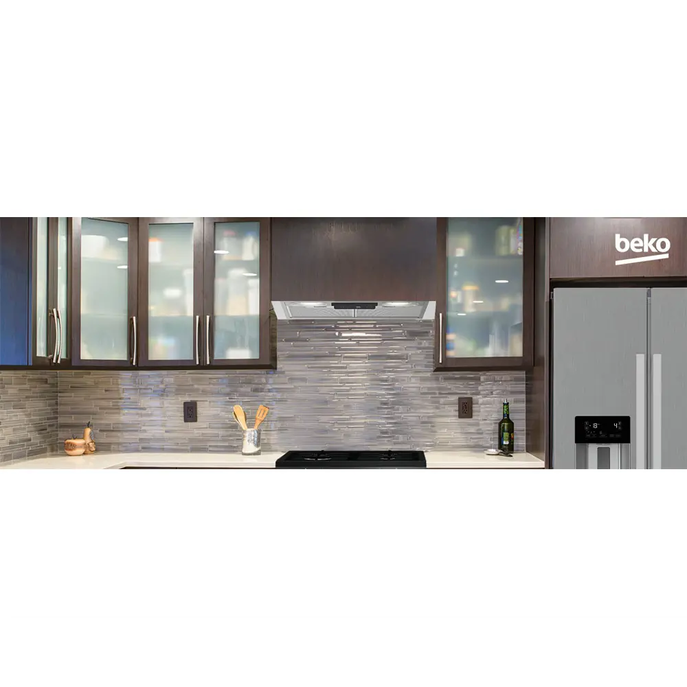 Фото 4 Встраиваемая вытяжка Beko HNU51311SH 53 см цвет серый/серебристый Фото 4 Встраиваемая вытяжка Beko HNU51311SH 53 см цвет серый/серебристый