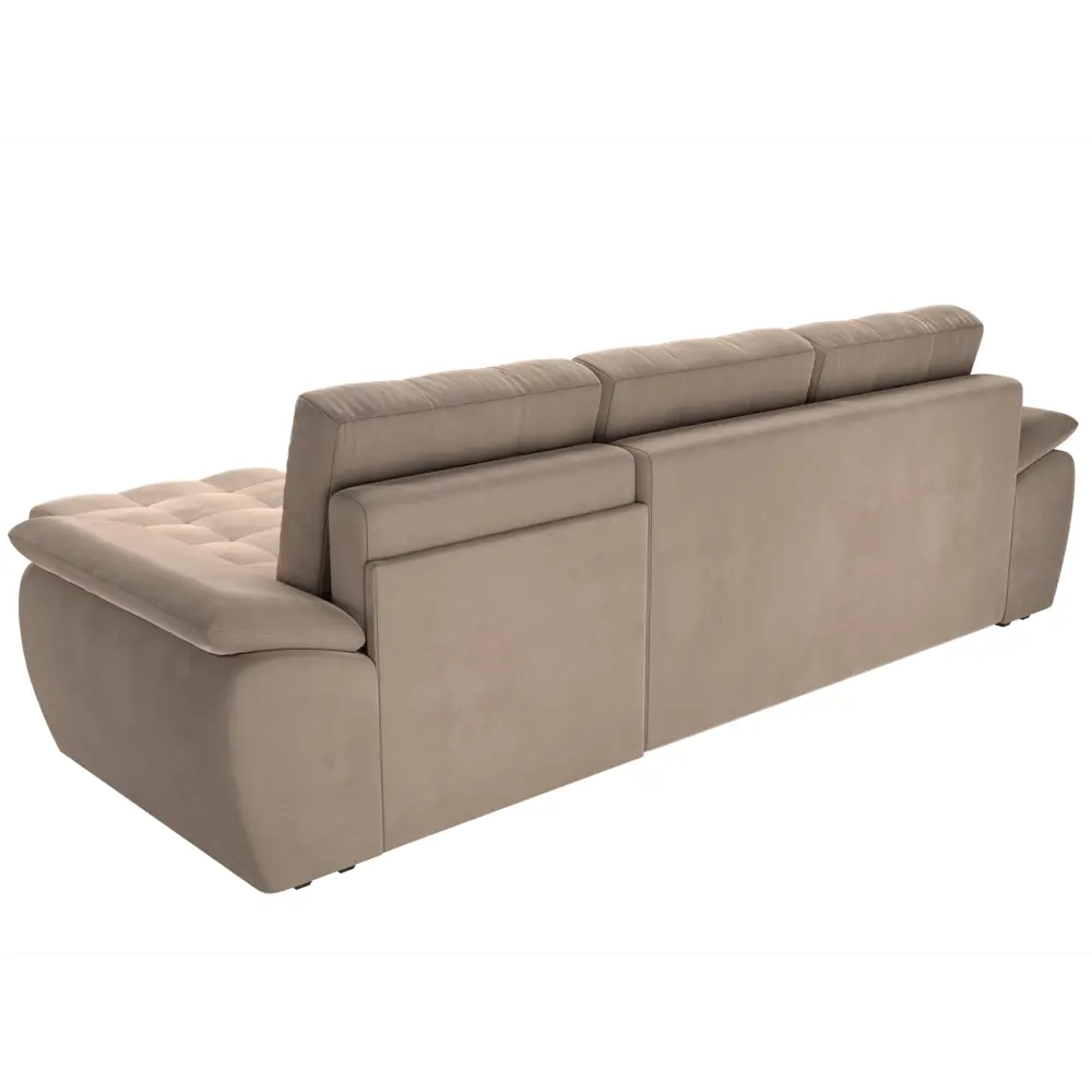 Фото 8 Диван Лига диванов Нэстор 264x74x147 см велюр цвет бежевый