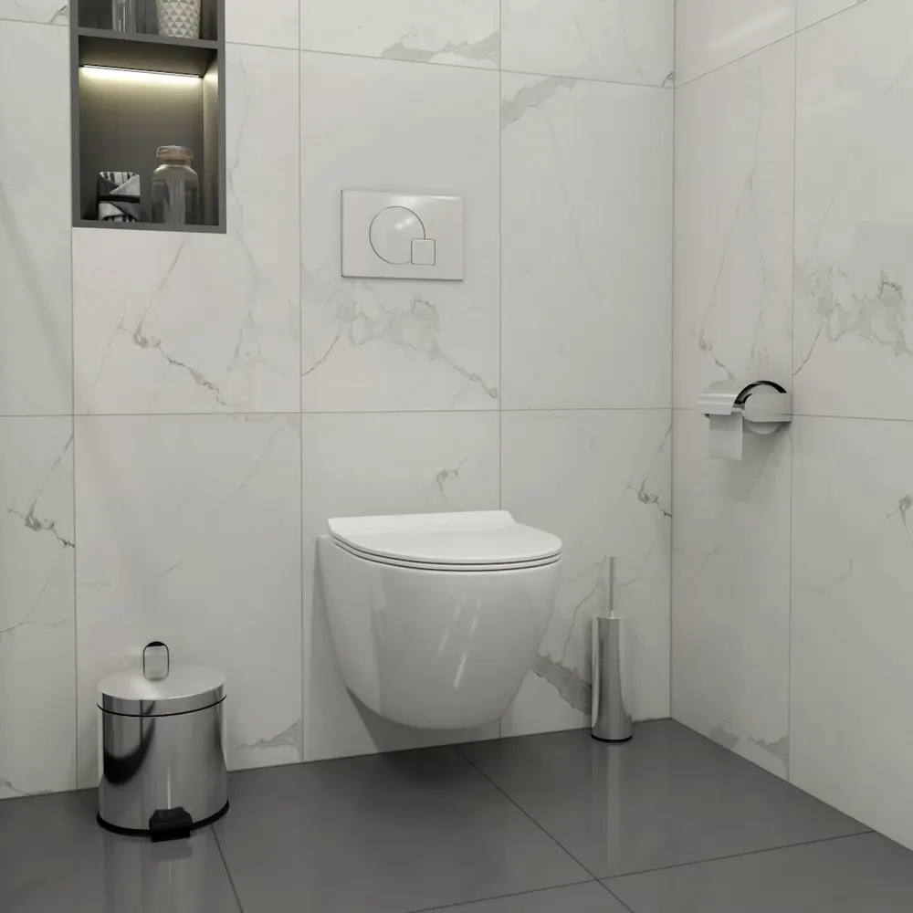 Фото 4 Комплект Teymi F14489: инсталляция Aina 50, клавиша смыва Ellie хром, унитаз Lina Pro Vortex Фото 4 Комплект Teymi F14489: инсталляция Aina 50, клавиша смыва Ellie хром, унитаз Lina Pro Vortex