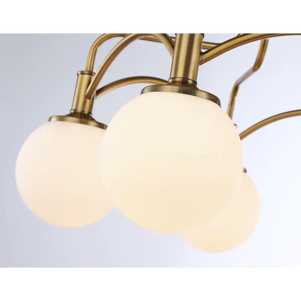 Фото 6 Люстра подвесная Ambrella Light Traditional Ambr_tr3212 5 ламп 24 м² цвет золото Фото 6 Люстра подвесная Ambrella Light Traditional Ambr_tr3212 5 ламп 24 м² цвет золото