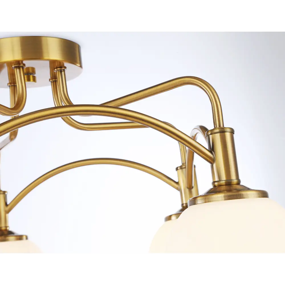 Фото 7 Люстра подвесная Ambrella Light Traditional Ambr_tr3212 5 ламп 24 м² цвет золото Фото 7 Люстра подвесная Ambrella Light Traditional Ambr_tr3212 5 ламп 24 м² цвет золото
