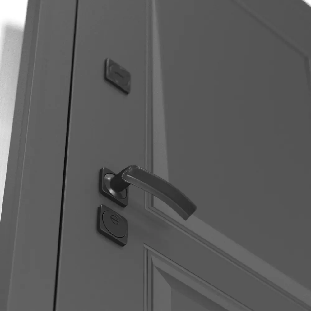 Фото 3 Входная дверь Labirintdoors Орлеан П03 левый 205x88см цвет муар серый 7024 матовый/сандал белый Фото 3 Входная дверь Labirintdoors Орлеан П03 левый 205x88см цвет муар серый 7024 матовый/сандал белый