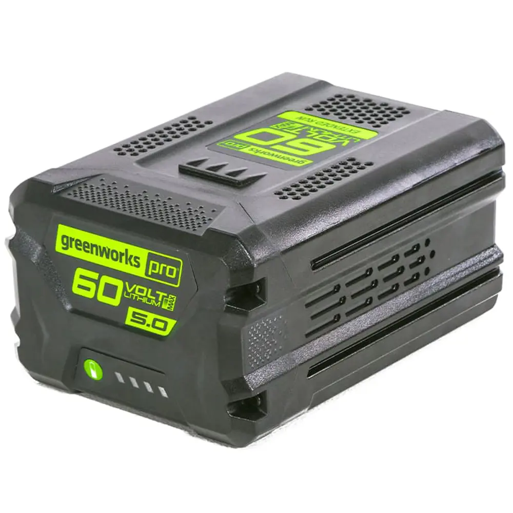 Фото Аккумулятор Greenworks G60B5, 60 В Li-Ion 5 Ач в комплекте с перчатками