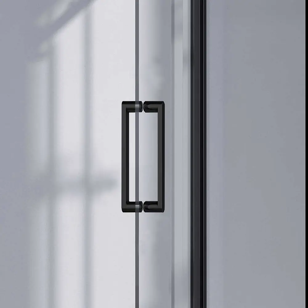 Фото 3 Душевая дверь Vincea VDS-4CN160CLB 160см эффект стекла прозрачный раздвижной Фото 3 Душевая дверь Vincea VDS-4CN160CLB 160см эффект стекла прозрачный раздвижной