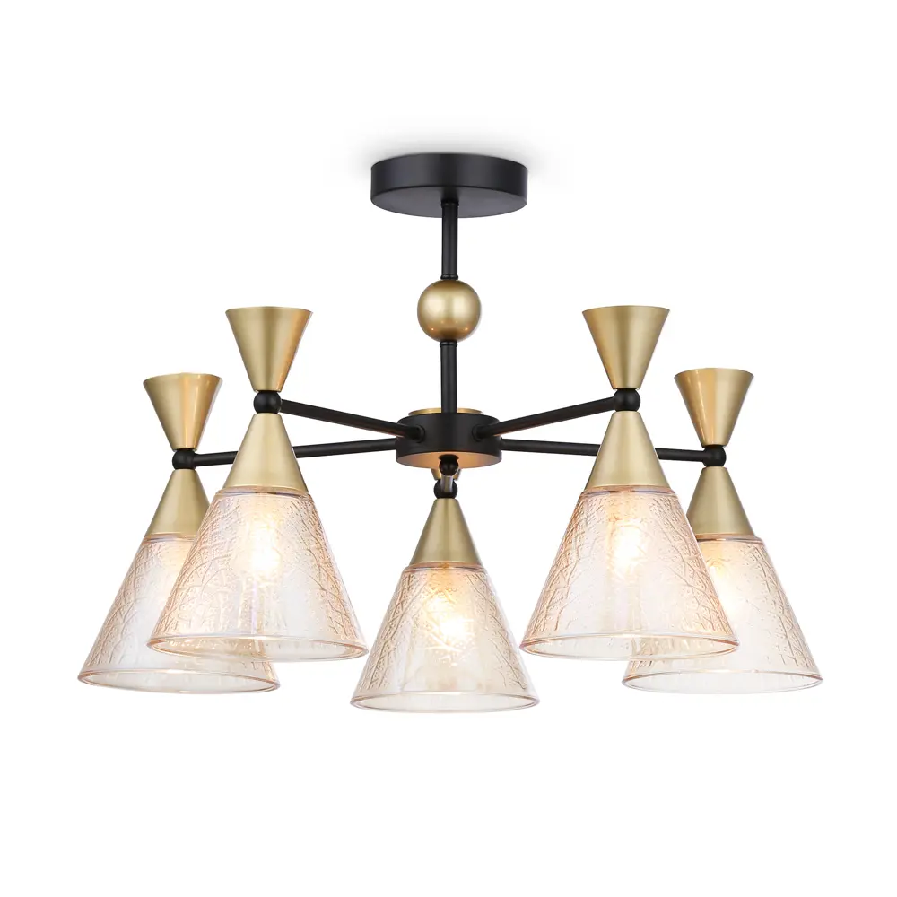 Фото 3 Люстра на штанге светодиодная Ambrella light Tr3171 12 м² нейтральный белый свет цвет черный Фото 3 Люстра на штанге светодиодная Ambrella light Tr3171 12 м² нейтральный белый свет цвет черный