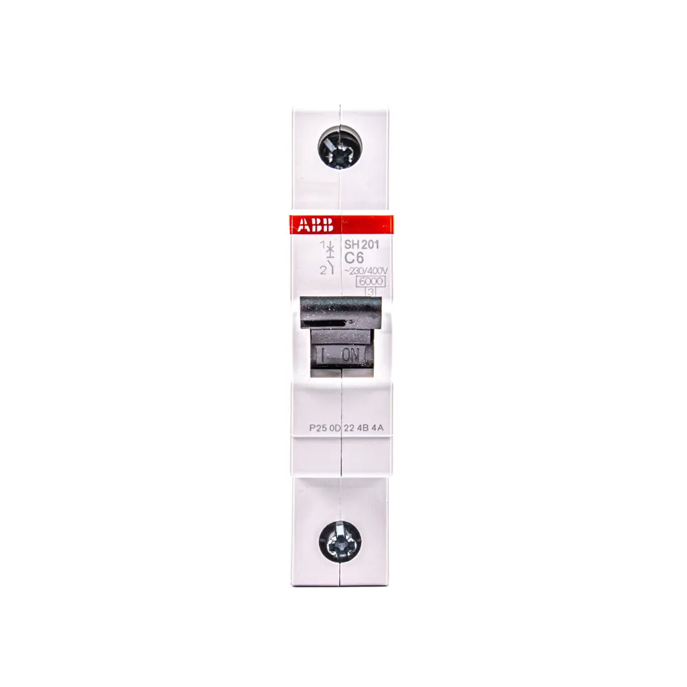 Фото 3 Автоматический выключатель ABB SH200 1P C6 А 6 кА 2CDS211001R0064 Фото 3 Автоматический выключатель ABB SH200 1P C6 А 6 кА 2CDS211001R0064