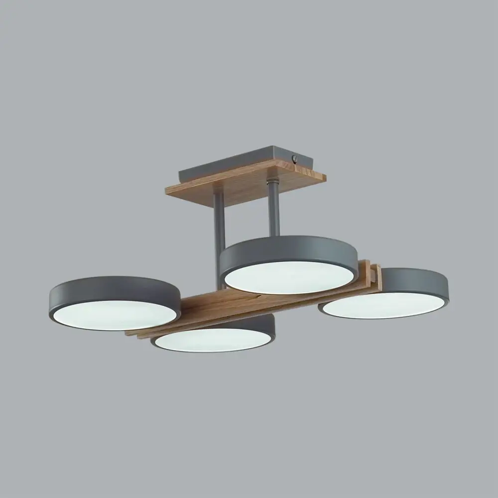 Фото Люстра на штанге светодиодная Lumion LMN_8031_72CL Plato 14 м² регулируемый белый свет цвет серый/серебристый Фото Люстра на штанге светодиодная Lumion LMN_8031_72CL Plato 14 м² регулируемый белый свет цвет серый/серебристый