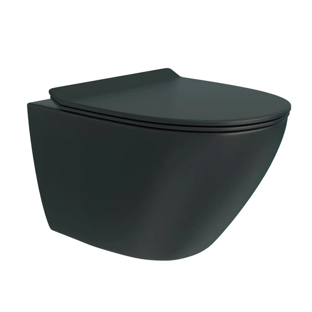 Фото 10 Комплект Teymi F15022 5 в 1 инсталляция с унитазом унитаз подвесной безободковый торнадо черный Lina Pro Vortex Black кнопка хром Фото 10 Комплект Teymi F15022 5 в 1 инсталляция с унитазом унитаз подвесной безободковый торнадо черный Lina Pro Vortex Black кнопка хром