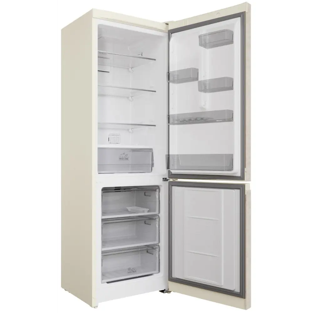 Фото 4 Отдельностоящий холодильник Hotpoint HT 5180 AB 60x185 см цвет бежевый мрамор Фото 4 Отдельностоящий холодильник Hotpoint HT 5180 AB 60x185 см цвет бежевый мрамор