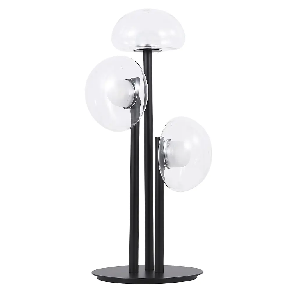 Фото Настольная лампа светодиодная Crystal Lux Bosque lg3 black-transparent теплый белый (желтый) свет цвет черный Фото Настольная лампа светодиодная Crystal Lux Bosque lg3 black-transparent теплый белый (желтый) свет цвет черный