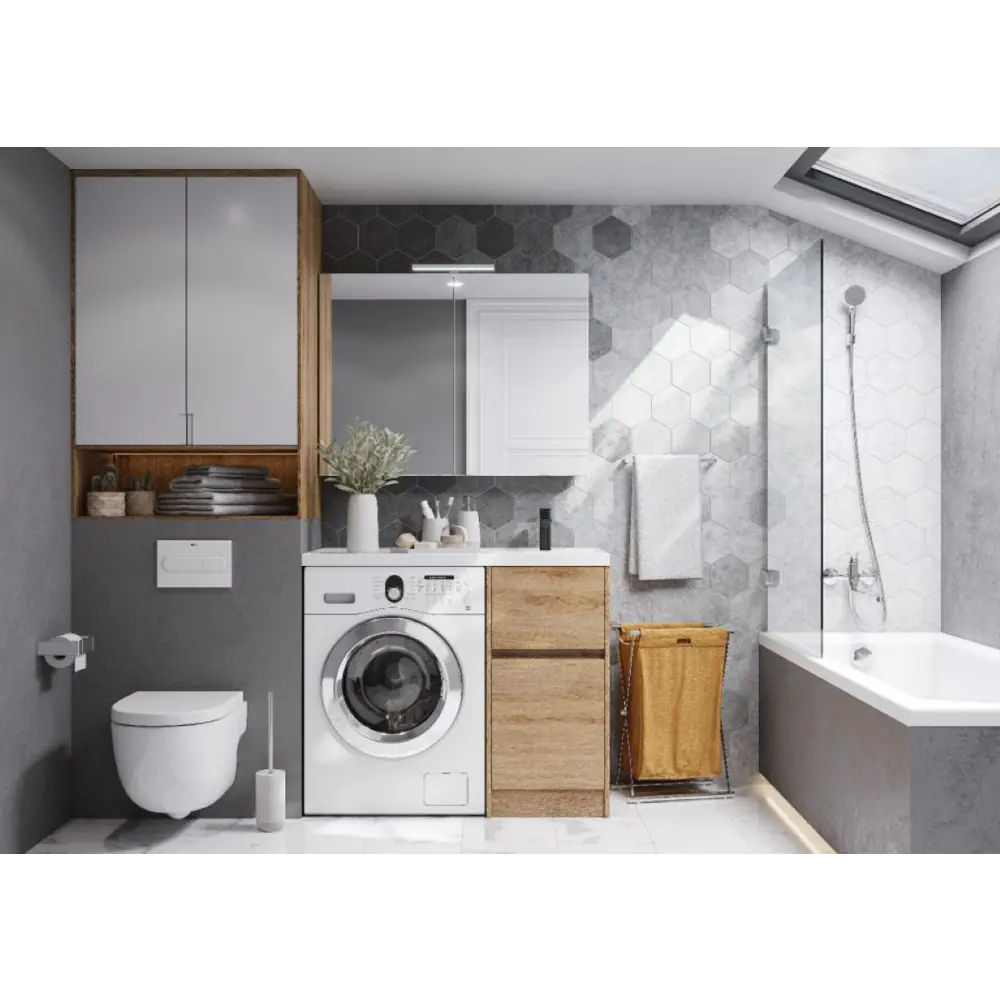 Фото 5 Тумба под раковину напольная Aquaton 1A2670K1LH0C0 42см цвет бежевый Фото 5 Тумба под раковину напольная Aquaton 1A2670K1LH0C0 42см цвет бежевый