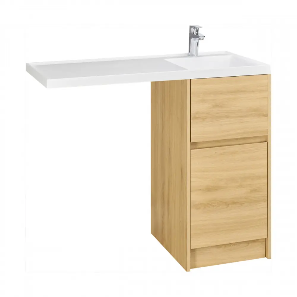 Фото Тумба под раковину напольная Aquaton 1A2670K1LH0C0 42см цвет бежевый Фото Тумба под раковину напольная Aquaton 1A2670K1LH0C0 42см цвет бежевый