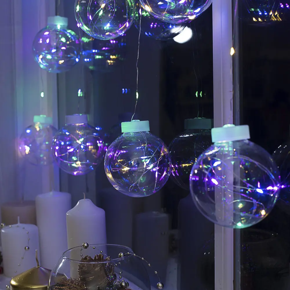 Фото 6 Электрогирлянда комнатная Luazon lighting 4357023 гирлянда 2.5 м 150 ламп разноцветный 1 режим работы Фото 6 Электрогирлянда комнатная Luazon lighting 4357023 гирлянда 2.5 м 150 ламп разноцветный 1 режим работы