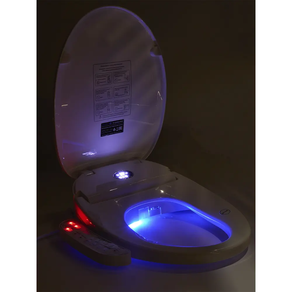 Фото 4 Умная крышка для унитаза Haitec HT-ESS515x380UV с функцией биде Фото 4 Умная крышка для унитаза Haitec HT-ESS515x380UV с функцией биде