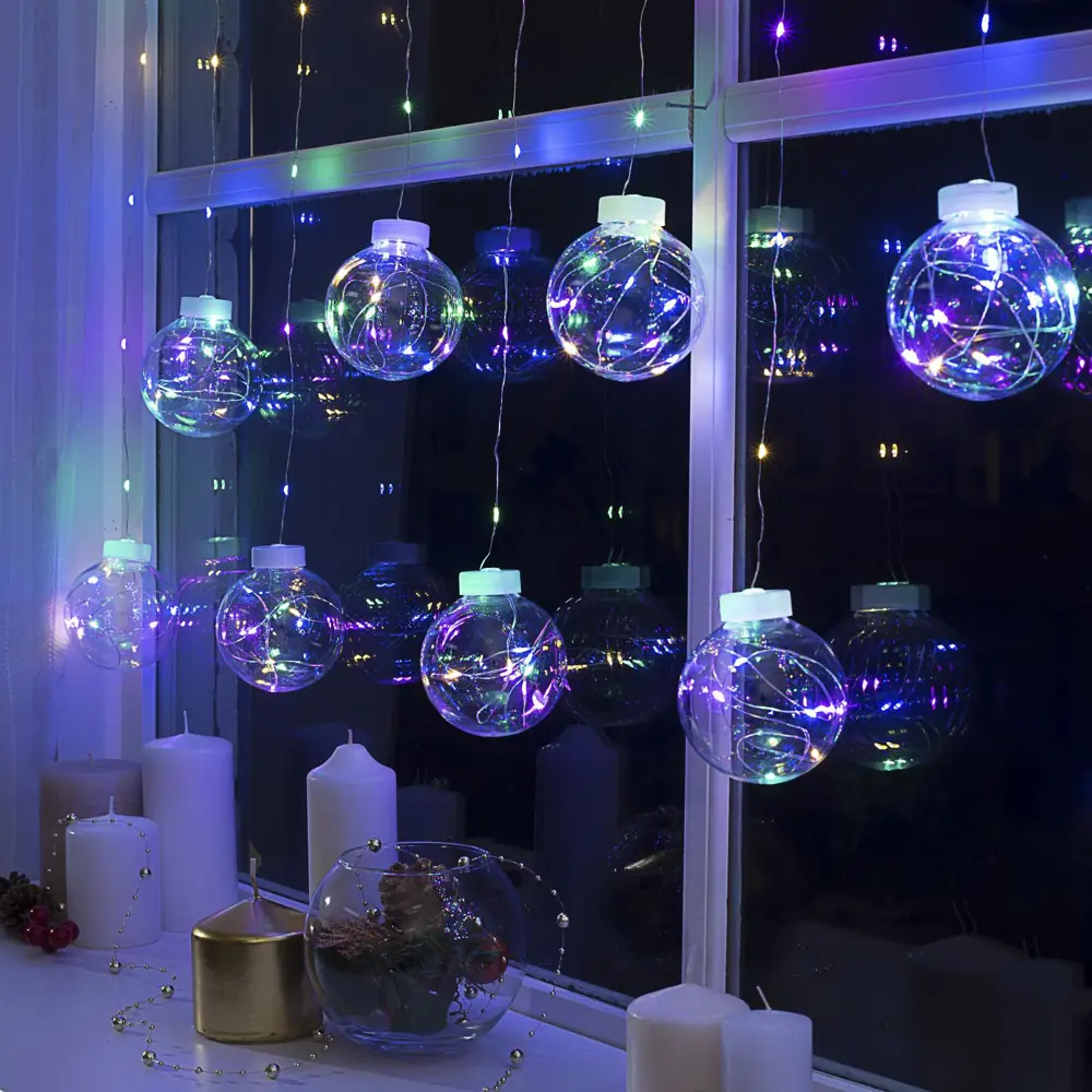 Фото 2 Электрогирлянда комнатная Luazon lighting 4357023 гирлянда 2.5 м 150 ламп разноцветный 1 режим работы Фото 2 Электрогирлянда комнатная Luazon lighting 4357023 гирлянда 2.5 м 150 ламп разноцветный 1 режим работы