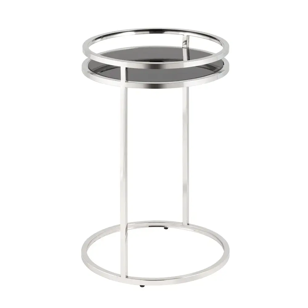 Фото 3 Журнальный столик круглый Stool group 41x60x41 см черный Фото 3 Журнальный столик круглый Stool group 41x60x41 см черный