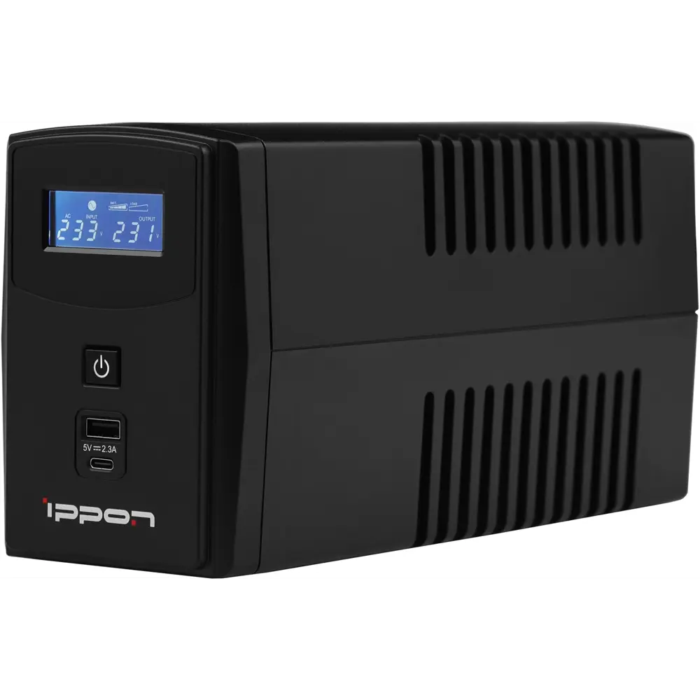 Фото Источник бесперебойного питания Ippon Back Power Pro II 800 ВА 480 Вт Фото Источник бесперебойного питания Ippon Back Power Pro II 800 ВА 480 Вт