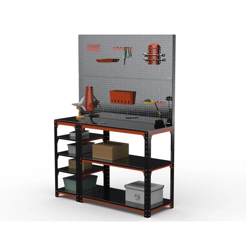 Фото Стол-верстак Metalex Kit 204594 950x1200x600 мм, максимальная нагрузка до 260 кг