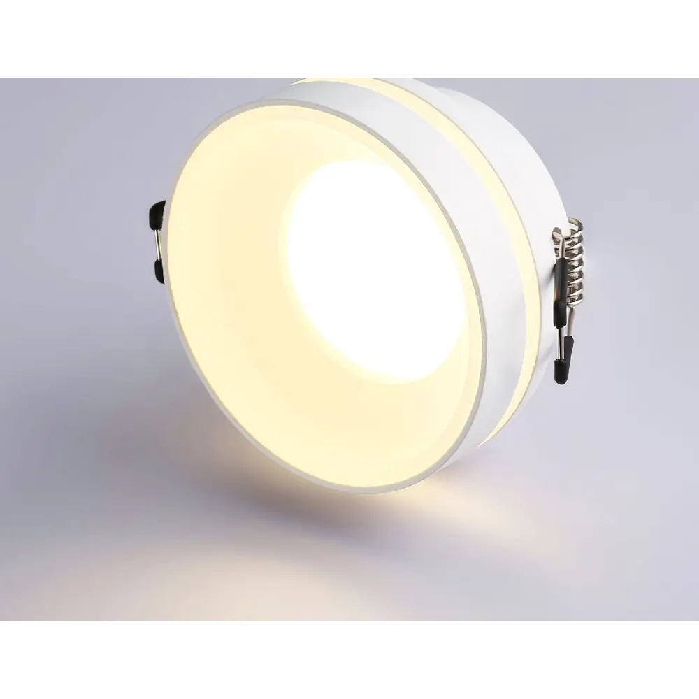 Фото 13 Светильник точечный встраиваемый светодиодный Ambrella Light Tn3305 2 м² под отверстие 7 см цвет белый