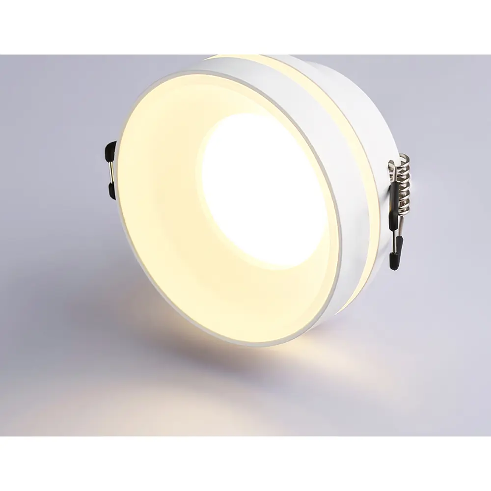 Фото 12 Светильник точечный встраиваемый светодиодный Ambrella Light Tn3305 2 м² под отверстие 7 см цвет белый
