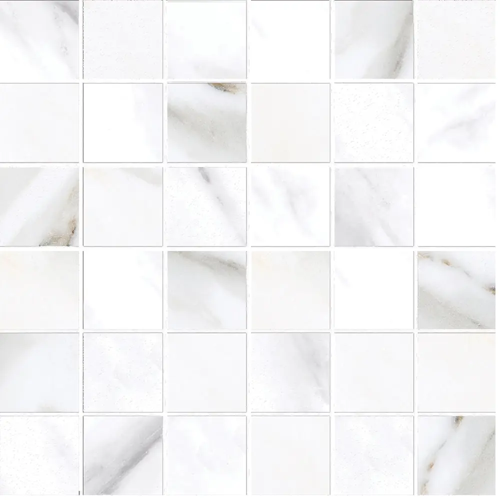 Фото Мозаика Eletto Ceramica Calacatta Mosaic 30x30см белая Фото Мозаика Eletto Ceramica Calacatta Mosaic 30x30см белая