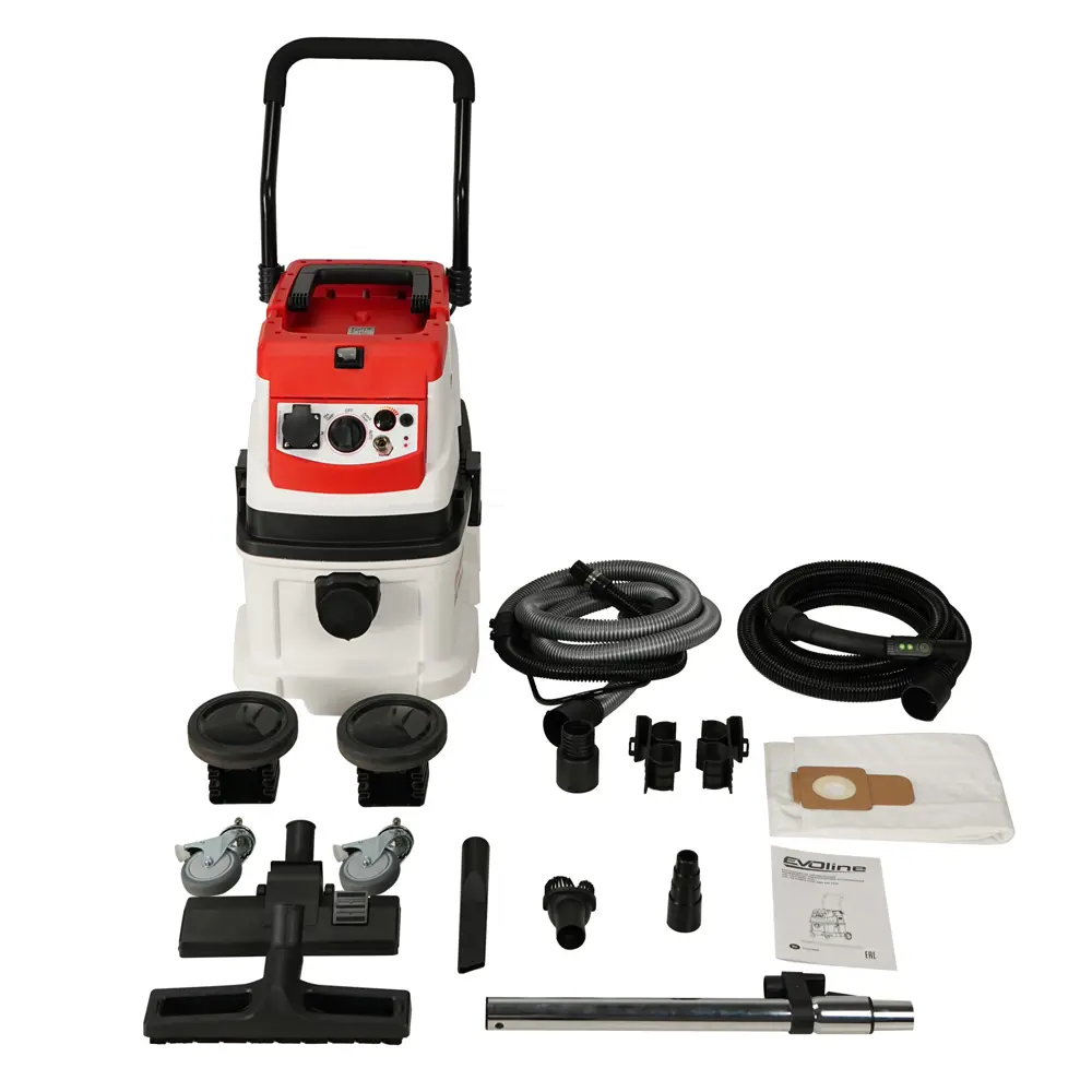 Фото 2 Пылесос строительный Evoline CVC 140 Power Tool and Air Tool, 1400 Вт, 40 л Фото 2 Пылесос строительный Evoline CVC 140 Power Tool and Air Tool, 1400 Вт, 40 л