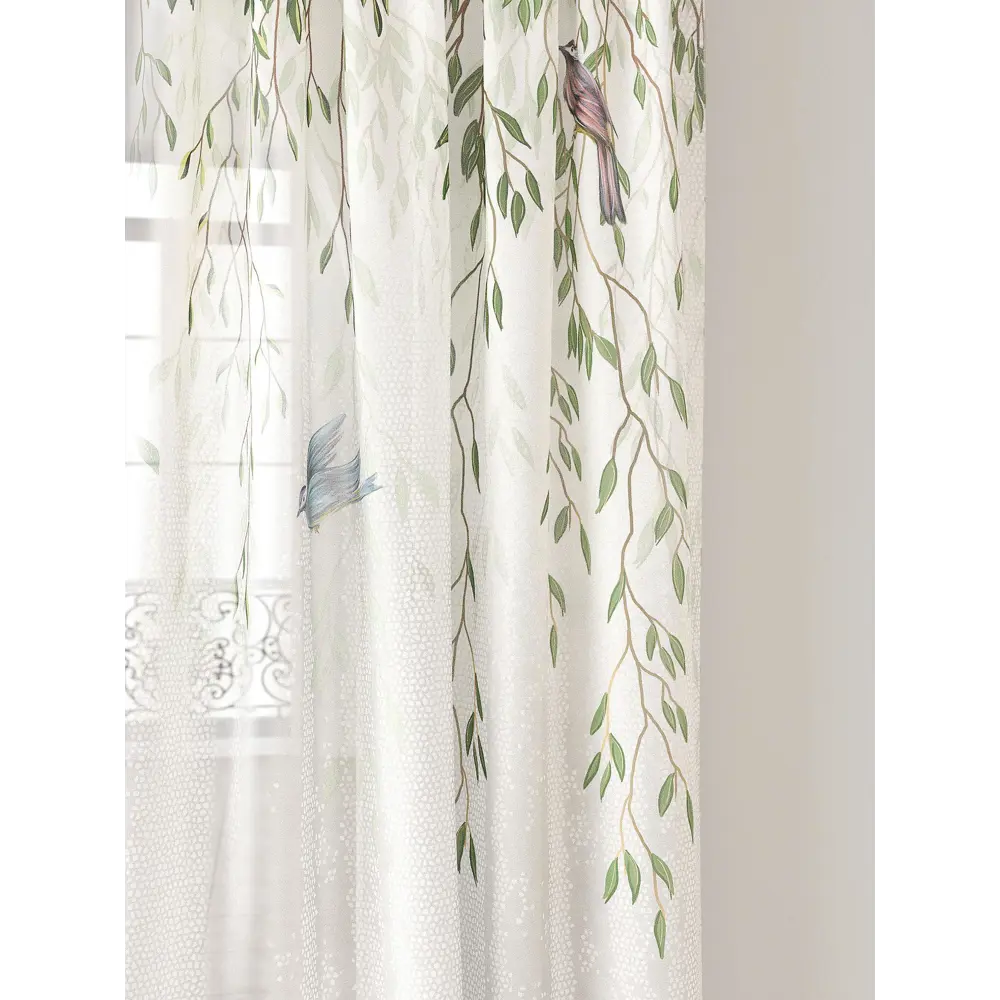 Фото 3 Тюль Comfy way Лоуна - 150 CW754150-230 на шторной ленте 230x150 см цвет белый