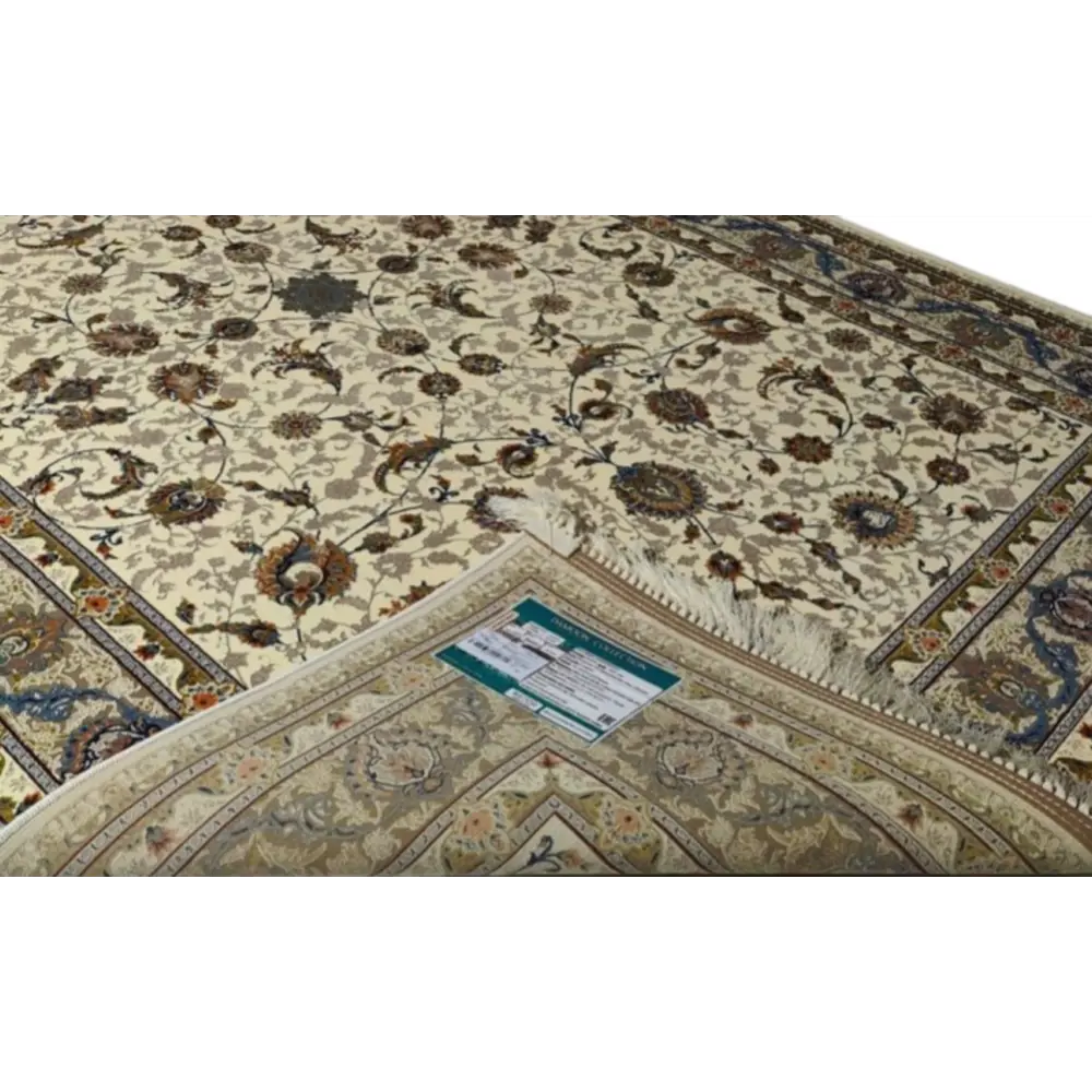 Фото 4 Ковер Farrahi Carpet полиэстер DM001 200х300 см цвет кремовый Фото 4 Ковер Farrahi Carpet полиэстер DM001 200х300 см цвет кремовый