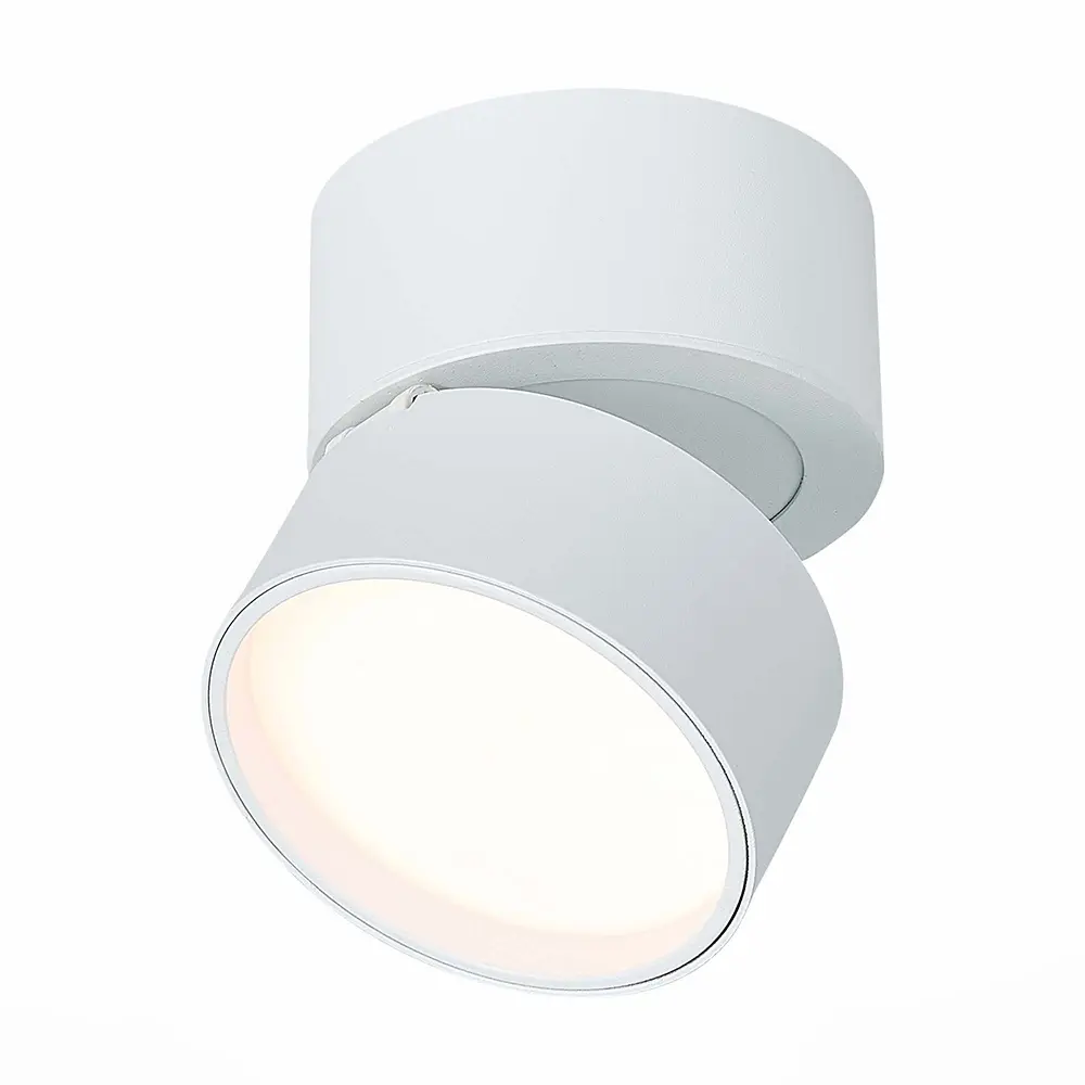Фото 4 Светильник точечный накладной светодиодный ST Luce ST651.532.09 3 м² нейтральный белый свет цвет белый Фото 4 Светильник точечный накладной светодиодный ST Luce ST651.532.09 3 м² нейтральный белый свет цвет белый