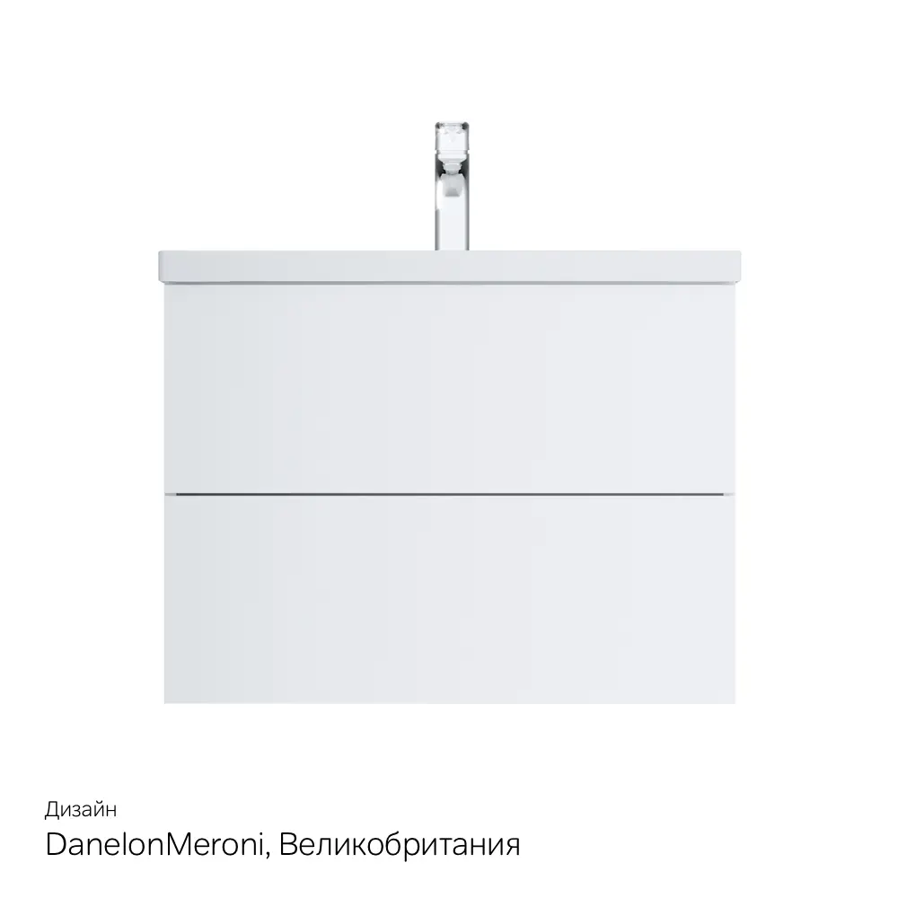 Фото 12 Тумба под раковину подвесная Am.pm M90FHX0752WC075WG-P22 75см цвет белый Фото 12 Тумба под раковину подвесная Am.pm M90FHX0752WC075WG-P22 75см цвет белый