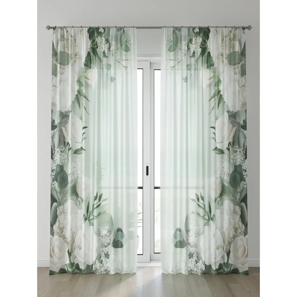 Фото Тюль Comfy Way Алоуна - 93 CW580093-240 150x240 см на шторной ленте цвет бежевый 2 шт Фото Тюль Comfy Way Алоуна - 93 CW580093-240 150x240 см на шторной ленте цвет бежевый 2 шт